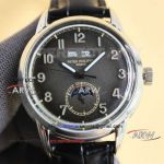 2024 Replica TW Factory Patek Philippe Swiss Automatic Mechanical Matte Black Men's Watch 